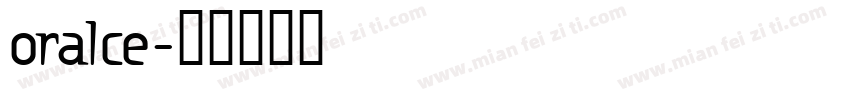 oralce字体转换