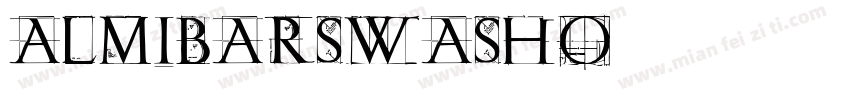 ALMIBARSWASH1字体转换