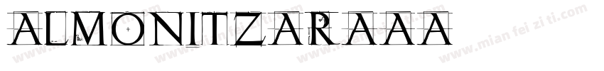 AlmoniTzarAAA字体转换
