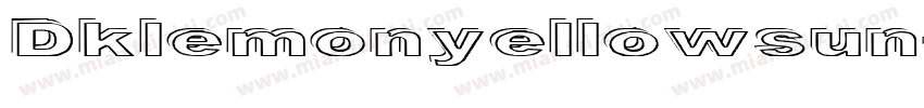 Dklemonyellowsun-3qoy字体转换