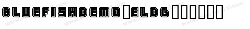 BluefishDemo-eLdg字体转换