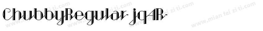 ChubbyRegular-jq4R字体转换