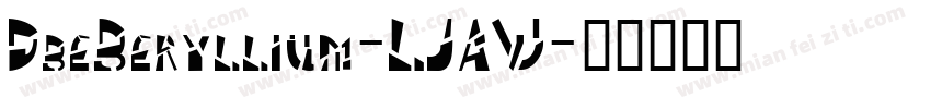 DbeBeryllium-LJAW字体转换