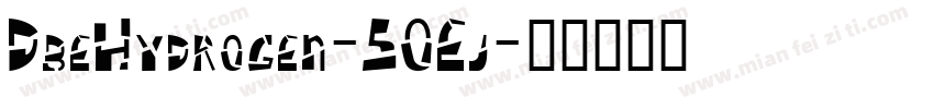 DbeHydrogen-5OEj字体转换
