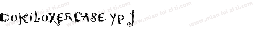 DokiLowercase-xp8j字体转换
