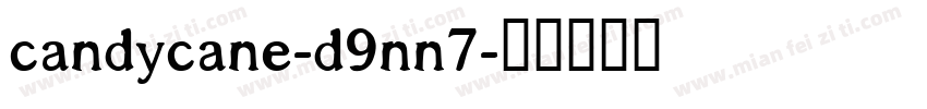 Candycane-d9nn7字体转换