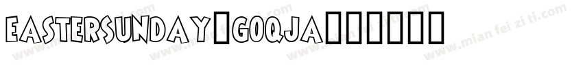 EasterSunday-GOqJa字体转换