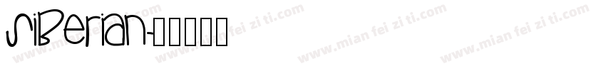 siberian字体转换