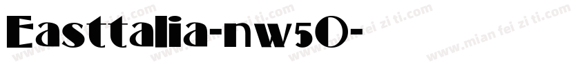 Easttalia-nw5O字体转换