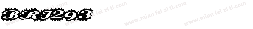 BRI293字体转换