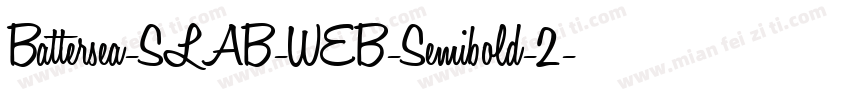 Battersea-SLAB-WEB-Semibold-2字体转换