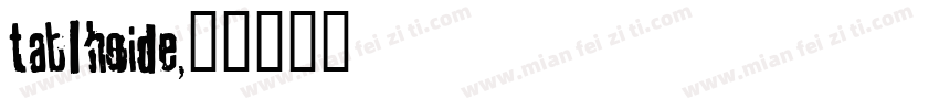tablhoide字体转换
