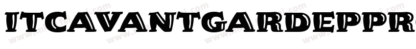 ITCAVANTGARDEPPRO字体转换