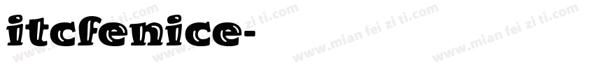 itcfenice字体转换