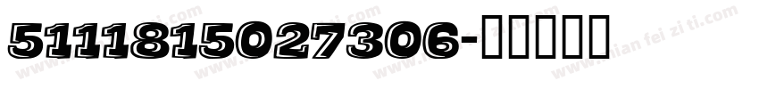 5111815027306字体转换