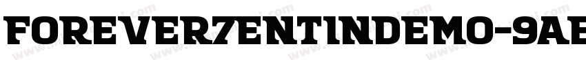 Forever7EntinDemo-9Ae2字体转换