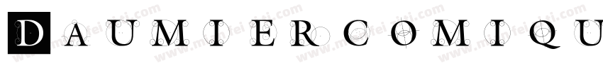 Daumiercomique1836-m8Zj字体转换