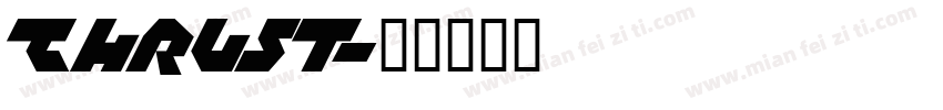 Thrust字体转换