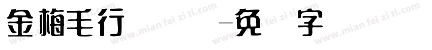 金梅毛行国际码字体转换