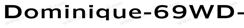 Dominique-69WD字体转换