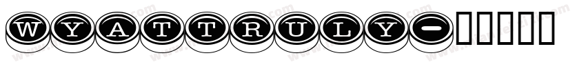 Wyattruly字体转换