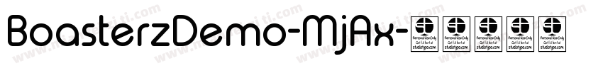 BoasterzDemo-MjAx字体转换