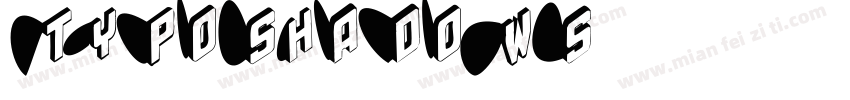 TypoShadows字体转换
