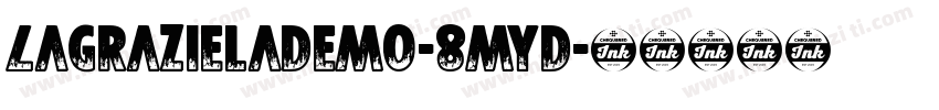 Lagrazielademo-8MYd字体转换