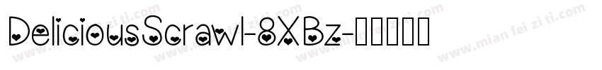 DeliciousScrawl-8XBz字体转换