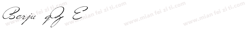 Borju-qZ3E1字体转换