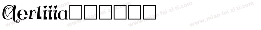 Aerliiia字体转换