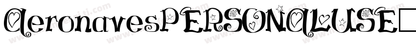 AeronavesPERSONALUSE字体转换