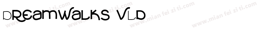 Dreamwalks-vLd4字体转换