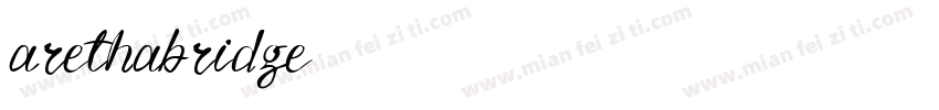 arethabridge字体转换