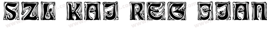 Szl-kai-reg-Jian字体转换