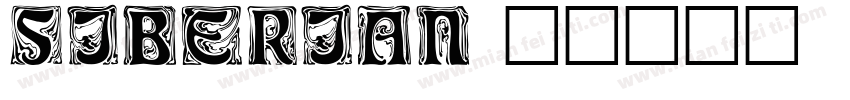 siberian字体转换