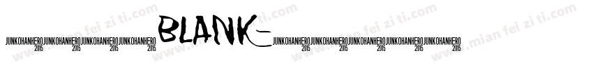 文鼎黑体BLANK字体转换