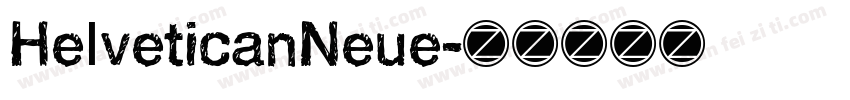 HelveticanNeue字体转换