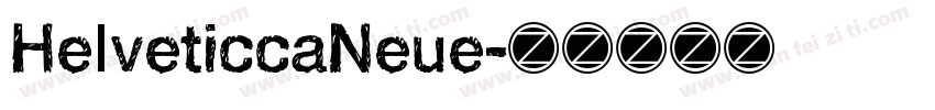 HelveticcaNeue字体转换