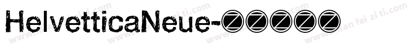 HelvetticaNeue字体转换