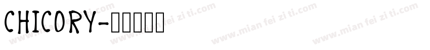 Chicory字体转换