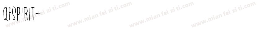 QFSpirit字体转换
