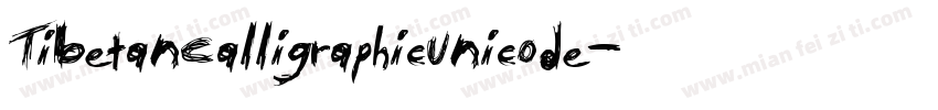 TibetanCalligraphicUnicode字体转换
