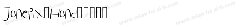 Janepix_Hand字体转换