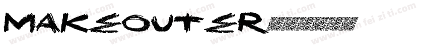 makeouter字体转换
