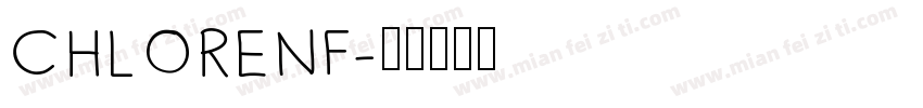 CHLORENF字体转换