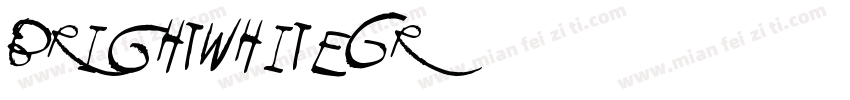 BrightWhiteGr字体转换