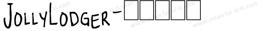 JollyLodger字体转换
