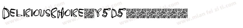 DeliciousChoice-y5d5字体转换