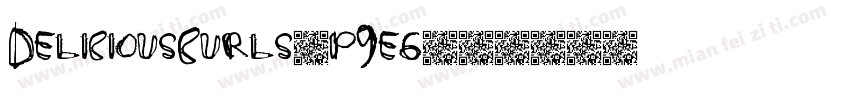 DeliciousCurls-P9eg字体转换